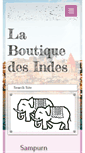 Mobile Screenshot of boutiquedesindes.com